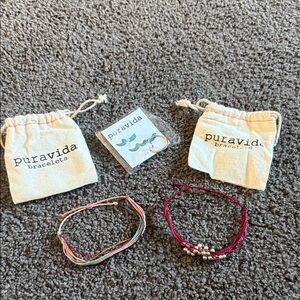 Bundle of Pura Vida Ring & 2 Bracelets